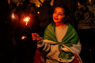Chaharshanbe Suri, Iranian Embassy, London, UK.