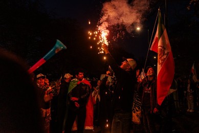Chaharshanbe Suri, Iranian Embassy, London, UK.