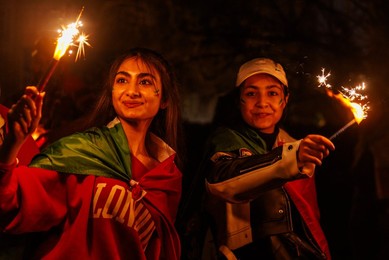 Chaharshanbe Suri, Iranian Embassy, London, UK.