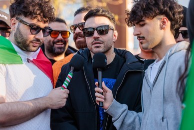 Chaharshanbe Suri, Iranian Embassy, London, UK.
