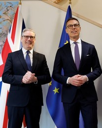 Prime Minister Keir Starmer attends JEF Summit in Helsinki