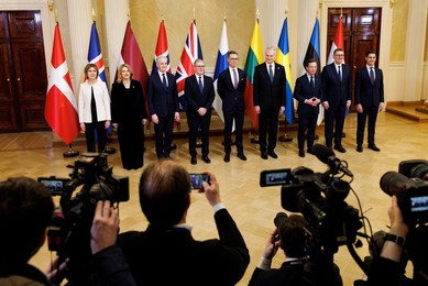 Prime Minister Keir Starmer attends JEF Summit in Helsinki