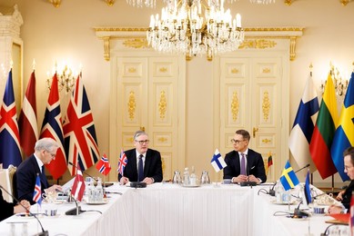 Prime Minister Keir Starmer attends JEF Summit in Helsinki