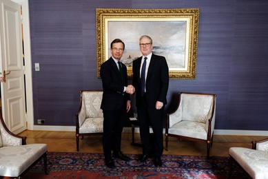 Prime Minister Keir Starmer attends JEF Summit in Helsinki