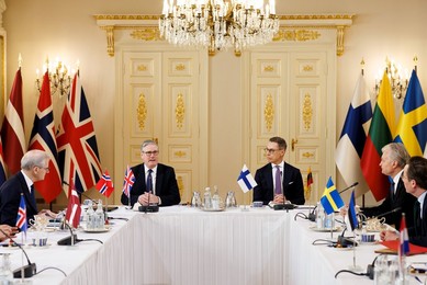 Prime Minister Keir Starmer attends JEF Summit in Helsinki