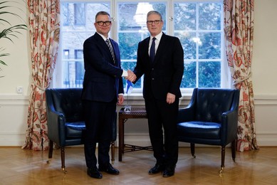 Prime Minister Keir Starmer attends JEF Summit in Helsinki