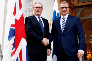 Prime Minister Keir Starmer attends JEF Summit in Helsinki