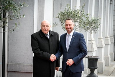 DIPLOMACY BELGIUM ALGERIA MEETING