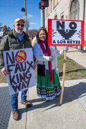 'No Kings' Rally in Detroit