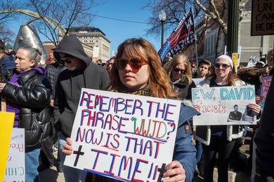 'No Kings' Rally in Detroit