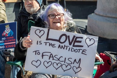 'No Kings' Rally in Detroit