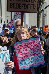 'No Kings' Rally in Detroit