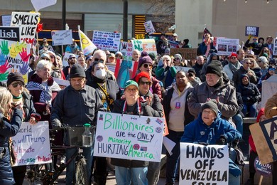 'No Kings' Rally in Detroit