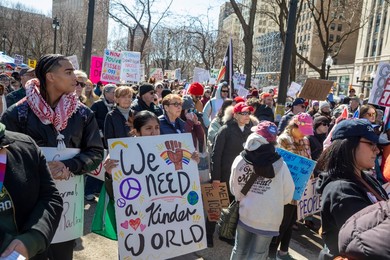'No Kings' Rally in Detroit