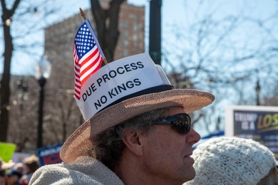 'No Kings' Rally in Detroit