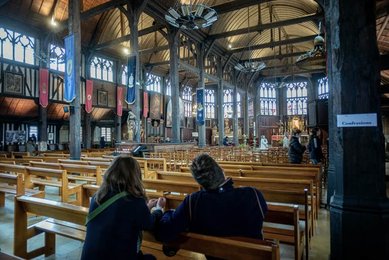 Église Sainte-Catherine à Honfleur / Photo, 2026