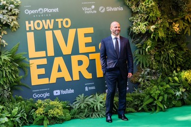 Sam Kass attend the World Premiere of "How To Live On Earth" at ODEON Luxe Leicester Square on June 22, 2026 in London, England.