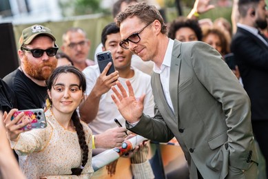 Benedict Cumberbatch attend the World Premiere of "How To Live On Earth" at ODEON Luxe Leicester Square on June 22, 2026 in London, England.