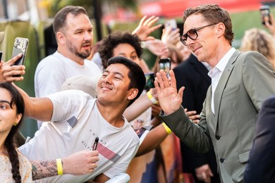 Benedict Cumberbatch attend the World Premiere of "How To Live On Earth" at ODEON Luxe Leicester Square on June 22, 2026 in London, England.