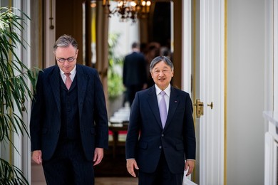 BELGIUM JAPAN STATE VISIT TUESDAY LAMBERMONT