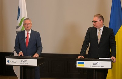 Ukrainian Deputy PM, OECD Secretary-General meet in Kyiv