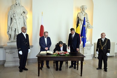 BELGIUM JAPAN STATE VISIT TUESDAY PARLIAMENT