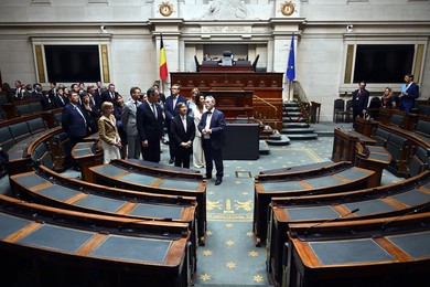 BELGIUM JAPAN STATE VISIT TUESDAY PARLIAMENT