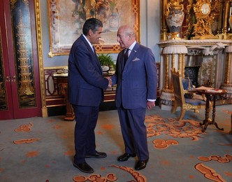 Audience at Buckingham Palace
