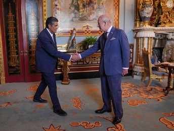 Audience at Buckingham Palace