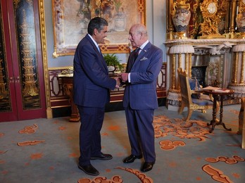 Audience at Buckingham Palace