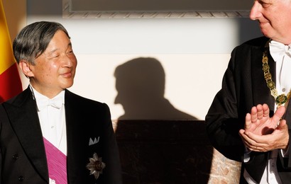BELGIUM JAPAN STATE VISIT TUESDAY STATE BANQUET