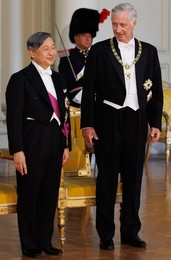 BELGIUM JAPAN STATE VISIT TUESDAY STATE BANQUET