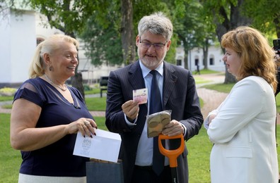 Commemorative tree planted for Anna of Kyiv at Saint Sophia of Kyiv