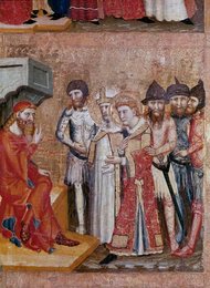 Master of Estopiñán, St. Vincent before Dacianus