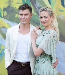 Oliver Cheshire and Pixie Geldof