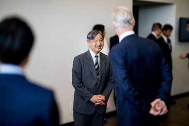 BELGIUM JAPAN STATE VISIT WEDNESDAY IMEC LEUVEN