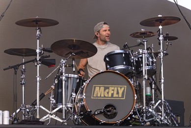 McFly perform at Halifax Piece Hall