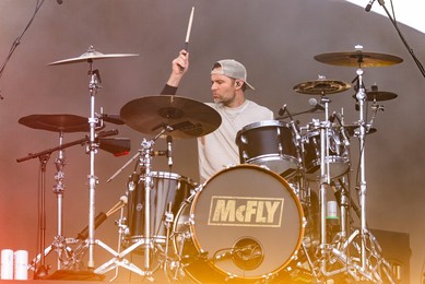 McFly perform at Halifax Piece Hall