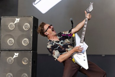 McFly perform at Halifax Piece Hall