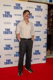 Comedian, Phil Wang poses on the red carpet of the West End Comedy, The Truth. Apollo Theatre, London. 24 June 2026
