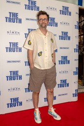 Doctor Who Actor, David Tennant poses on the red carpet of the West End Comedy, The Truth. Apollo Theatre, London. 24 June 2026
