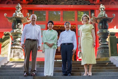 BELGIUM JAPAN STATE VISIT THURSDAY