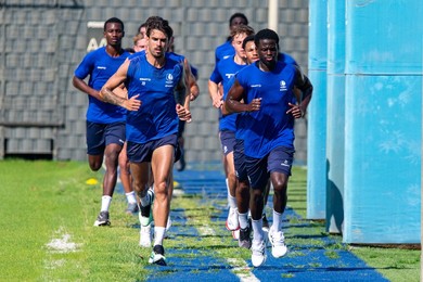 SOCCER JPL KAA GENT PREPARATION
