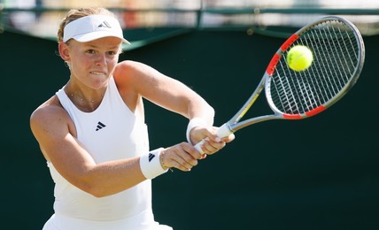 BRITAIN TENNIS WIMBLEDON QUALIF VANDROMME VS BOLKVADZE