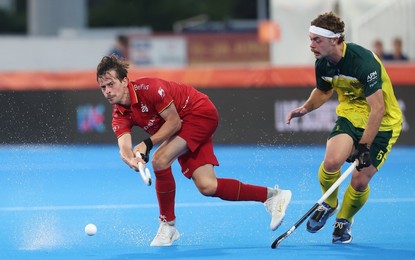 HOCKEY FIH PRO LEAGUE MEN BELGIUM VS AUSTRALIA