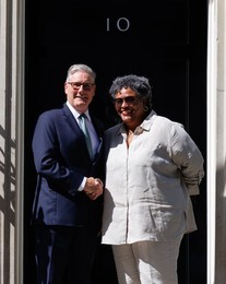 Prime Minister Keir Starmer meets Prime Minister of Barbados