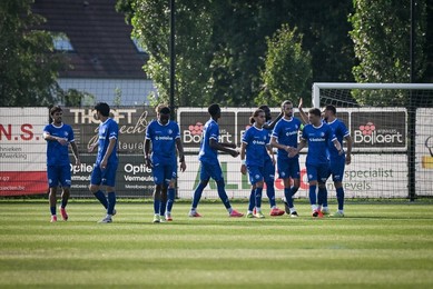 SOCCER FRIENDLY KFC MERELBEKE VS KAA GENT