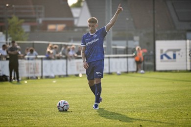 SOCCER FRIENDLY KFC MERELBEKE VS KAA GENT