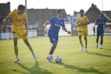 SOCCER FRIENDLY KFC MERELBEKE VS KAA GENT