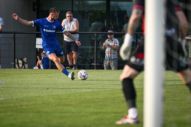 SOCCER FRIENDLY KFC MERELBEKE VS KAA GENT
